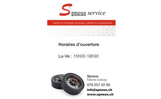 Spneus service Fabrice Oulevey