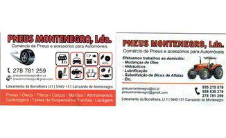 Pneus Montenegro- Comercio de Pneus Lda.