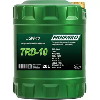 SCT - Mannol FANFARO TRD-10 UHPD 5W-40