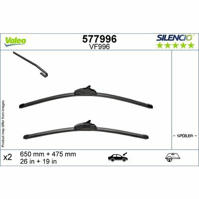 Valeo SILENCIO FLAT BLADE SET | Zubehör | Reifenleader.de