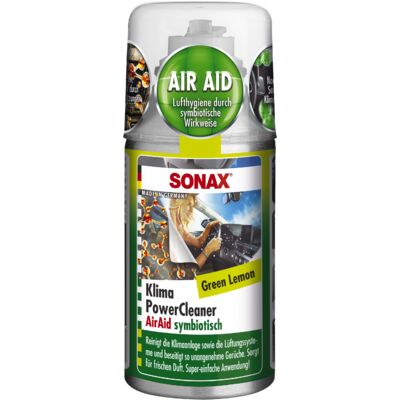 Sonax Car A/C cleaner anti-bacterial Green Lemon