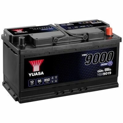 Yuasa YBX9000 AGM Start Stop Plus Batteries