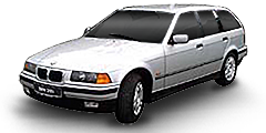 BMW 3 Serijos Touring (3/C (E36)) 1990 - 2001 318i Touring (Achslast HA über 1.060 kg)