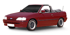 Ford Escort Convertible (ALD) 1983 - 1985 Escort Cabrio 1.6