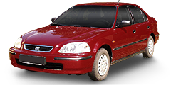 Honda Civic (EJ6/8/9, EK1/3/4) 1995 - 2000 Notchback 1.4i Sedan