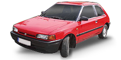 Mazda 323 (BF2) 1987 - 1989 1.6 4WD