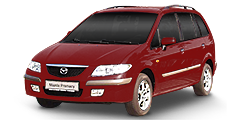Mazda Premacy (CP, CPD) 1999 - 2001 Pakettiauto 2.0L TDi