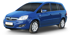Opel Zafira (A-H/Monocab/Facelift) 2008 - 2014 Van 1.6 CNG