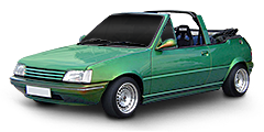 Peugeot 205 (20A, -C, -D) 1990 - 1998 Cabrio 1.9 CTI