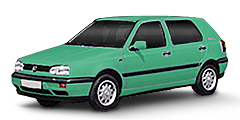 Volkswagen Golf (1H, 1HX0) 1991 - 1997 III 1.6
