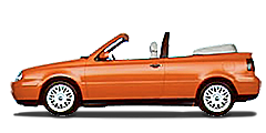 Golf Convertible (1E, 1EX0/Facelift) 1998 - 2002