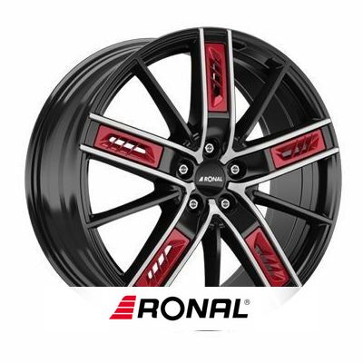 Ronal R67 Red Left