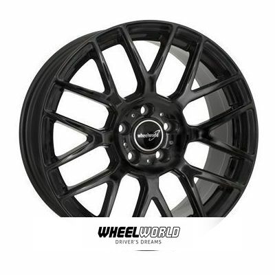 Alloy Wheels Wheelworld Wh26 Shiny Black N 929 Tyreleader Co Uk