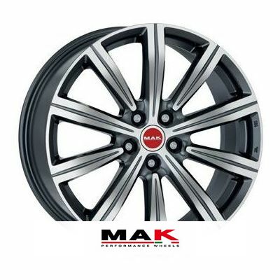 MAK Birmingham 9.5x22 ET49 5x120 72.6