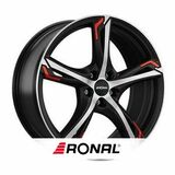Ronal R62 Red 7.5x17 ET33 5x110 65.1