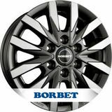 Borbet Design CW6 7.5x18 ET47 6x139.7 93.05
