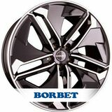 Borbet TX 9x21 ET45 5x120 72.5
