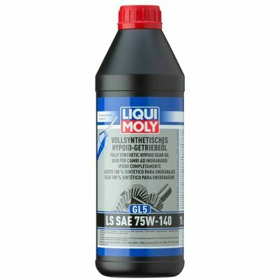 Liqui Moly Vollsynthetisches Hypoid-Getriebeöl (GL5) LS SAE 75W-140
