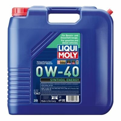 Liqui Moly Synthoil Energy 0W-40