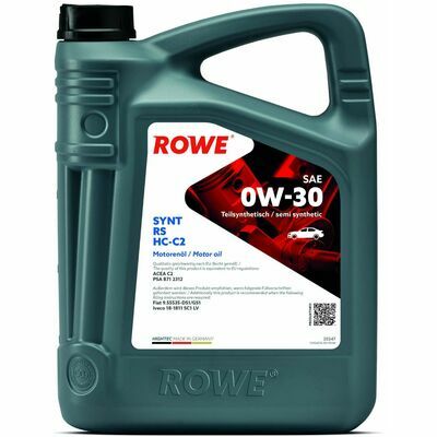 ROWE HIGHTEC SYNT RS SAE 0W-30 HC-C2