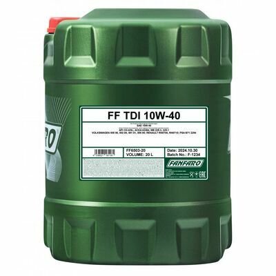 SCT - Mannol Fanfaro TDI 10W-40