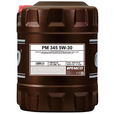 SCT - Mannol Pemco 345 5W-30