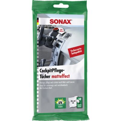 Sonax Cockpit Care Wipes Matt effect
