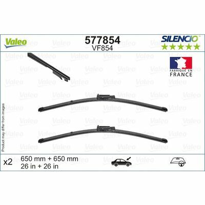Valeo SILENCIO FLAT BLADE SET