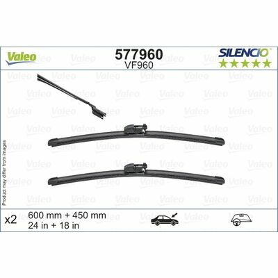 Valeo SILENCIO FLAT BLADE SET