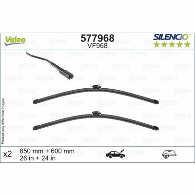 Valeo SILENCIO FLAT BLADE SET
