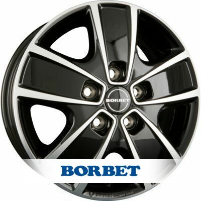 Borbet CWG 6x16 ET68 5x130 71.1