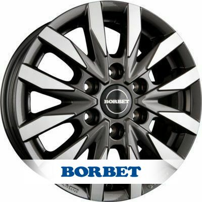 Borbet Design CW6 7.5x18 ET47 6x139.7 93.05