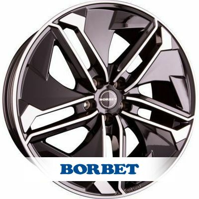 Borbet TX 9x20 ET45 5x120 65.1