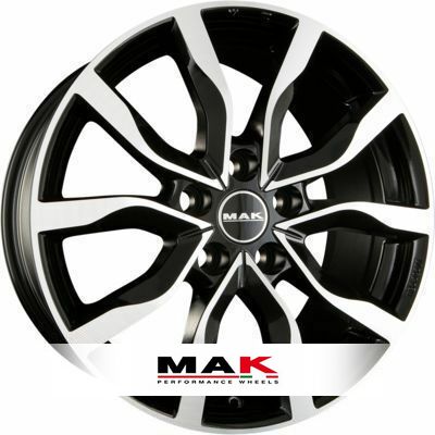 MAK Highlands 7x17 ET41 5x110 65.1