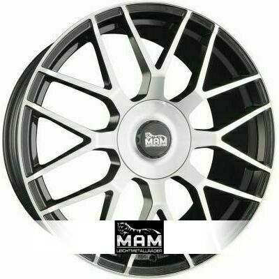 MAM GT1 8.5x19 ET30 5x100 66.6