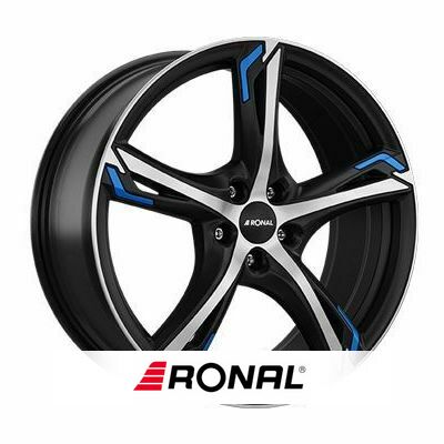 Ronal R62 Blue 7.5x17 ET42 5x100 68