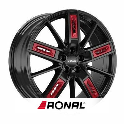 Ronal R67 Red Left 8.5x20 ET35 5x112 76