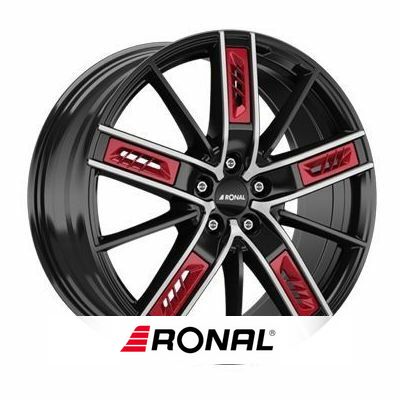 Ronal R67 Red Left 8x18 ET45 5x108 76