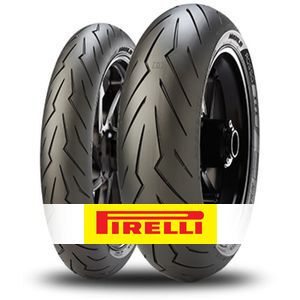 Pneu Moto PIRELLI Diablo Rosso II 200/50 ZR17 - Été, Adhérence Route, Freinage Court