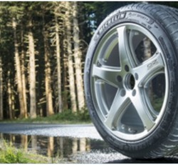 Safety and braking on wet ground: More rubber on the road